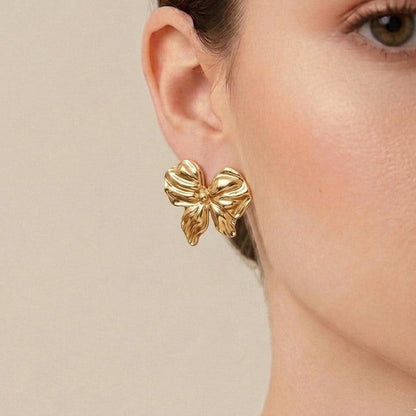 Gilded Flora Studs
