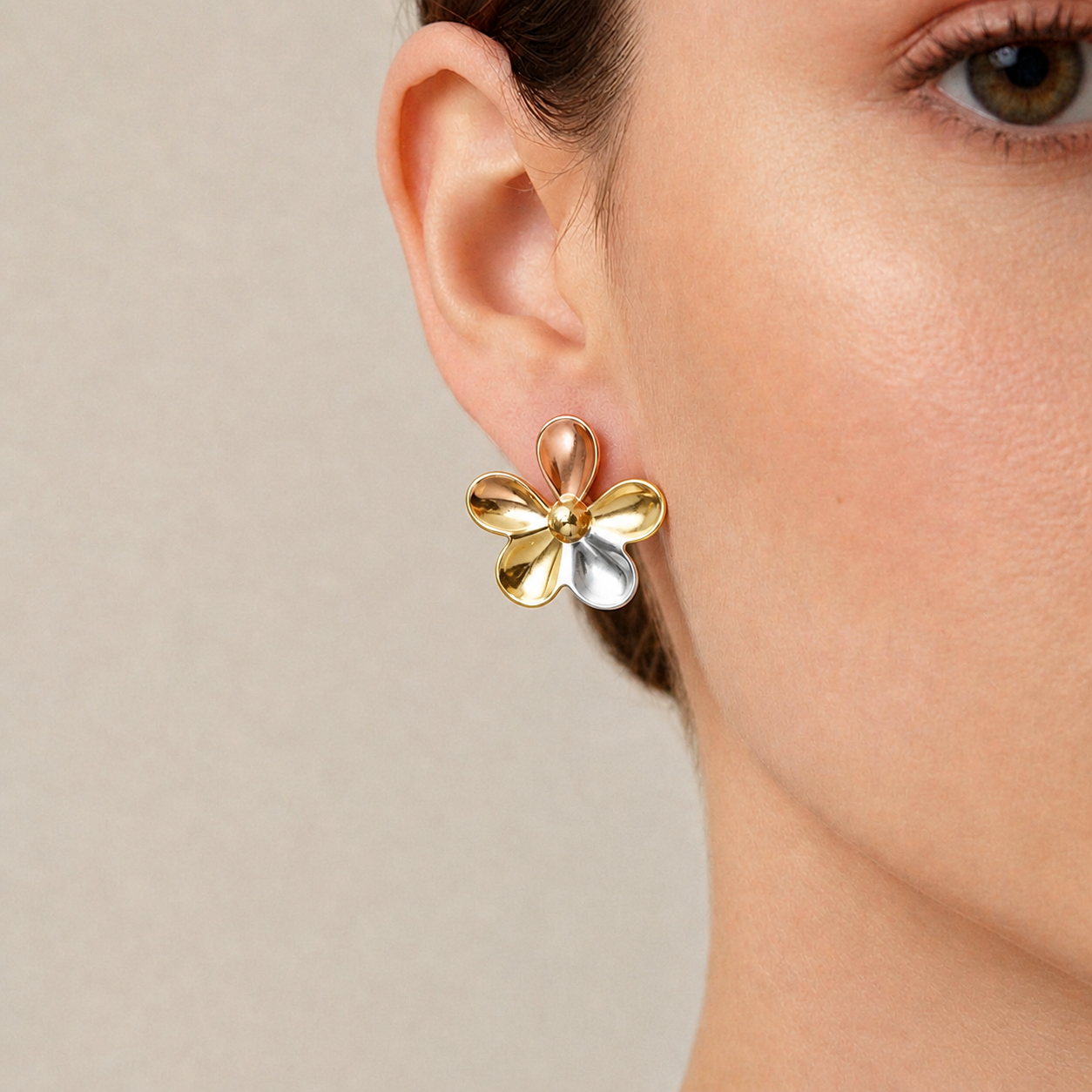 Tritone Bloom Studs