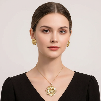 Radiant Petal Gold Set