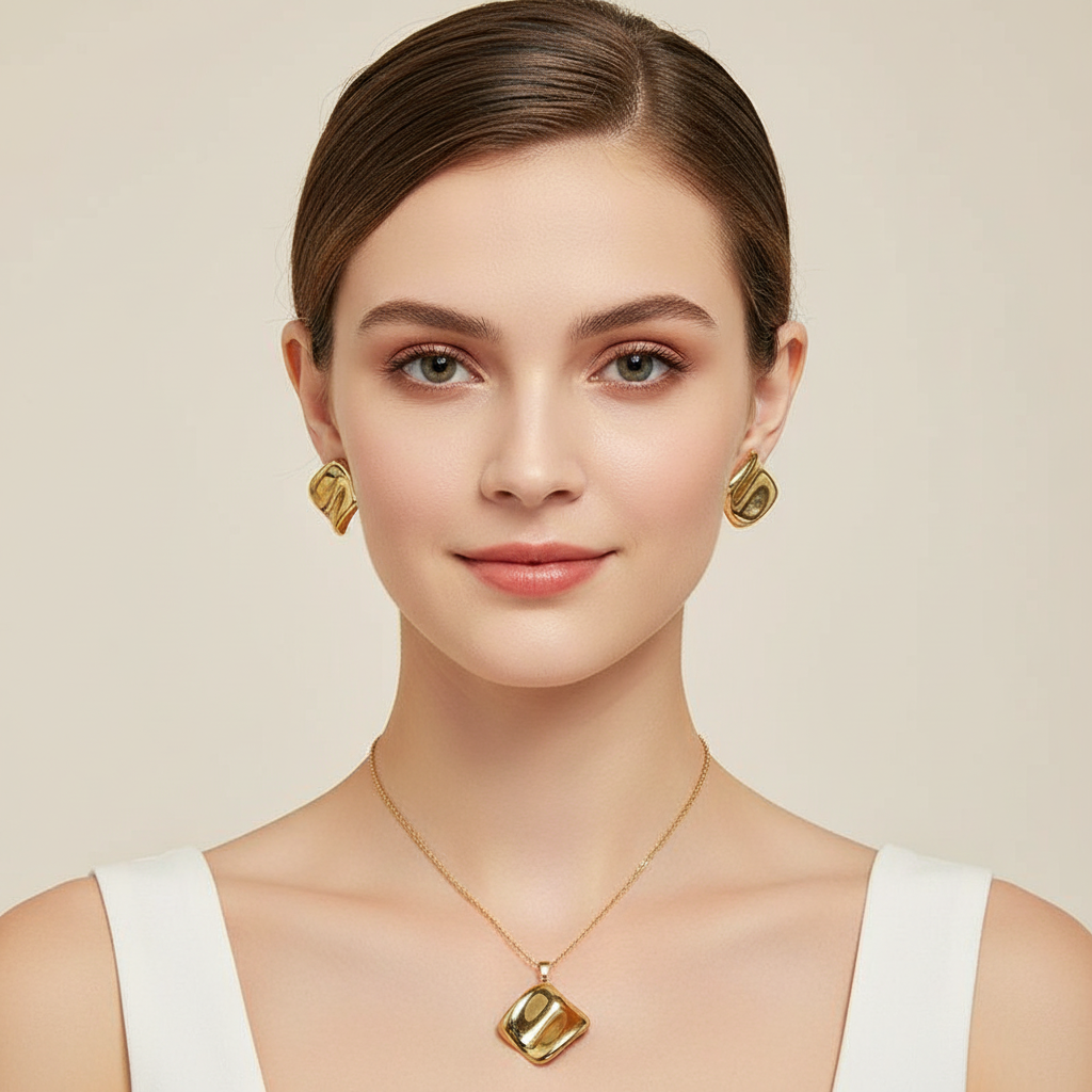 Luxe Block Gold Set