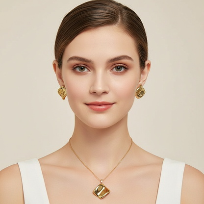 Luxe Block Gold Set