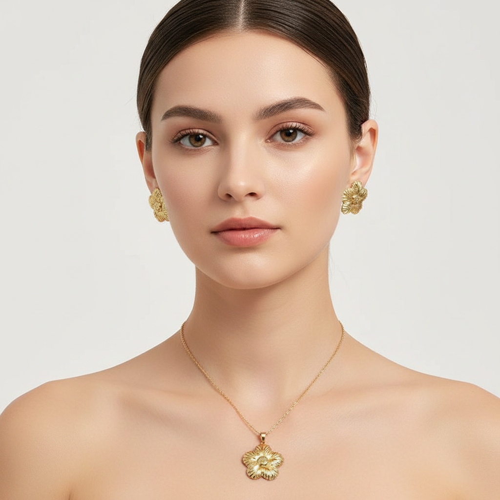 Gilded Petal Harmony Set