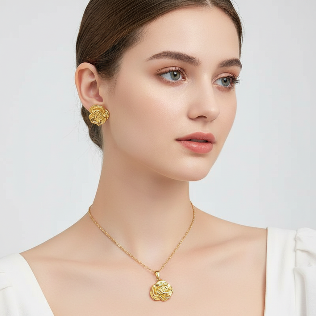 Golden Rose Grace Set