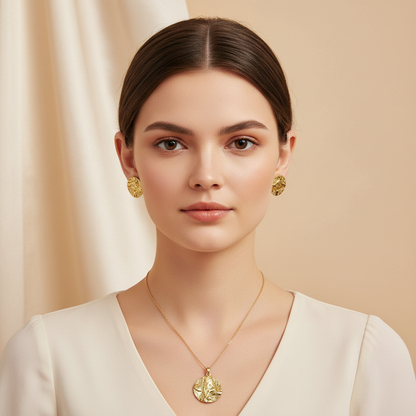 Golden Luxe Medallion Set
